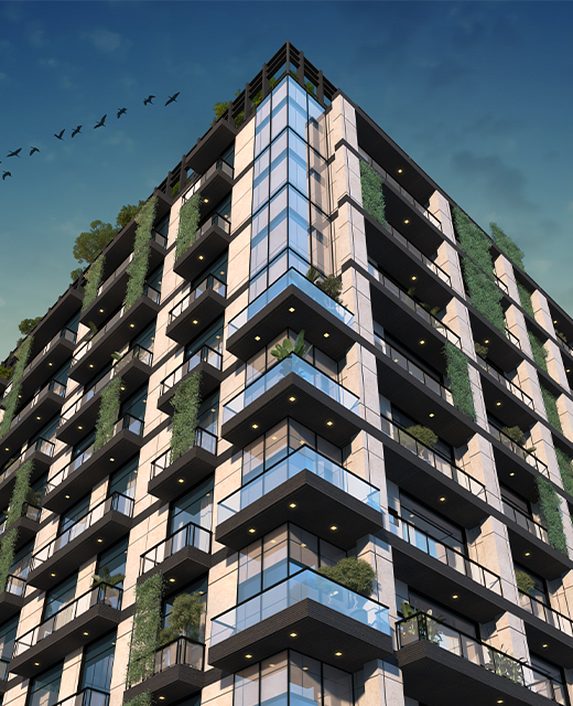 Corner side View of Royal Saif Tower (RST)